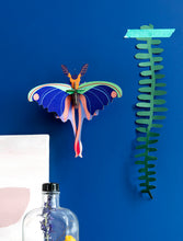Load image into Gallery viewer, Blue Comet Butterfly 3D Wall Art

