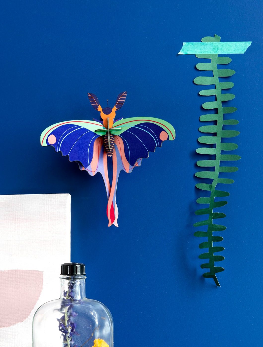 Blue Comet Butterfly 3D Wall Art
