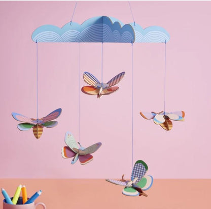 Butterfly Dance 3D Hanging Mobile Kit