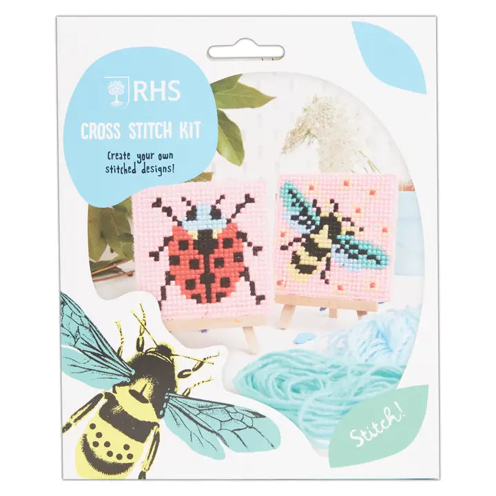 Royal Horticultural Society Mini Cross Stitch Butterflies