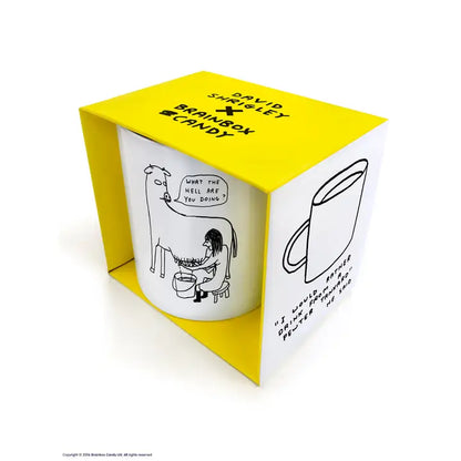 David Shrigley Mug - What the Hell