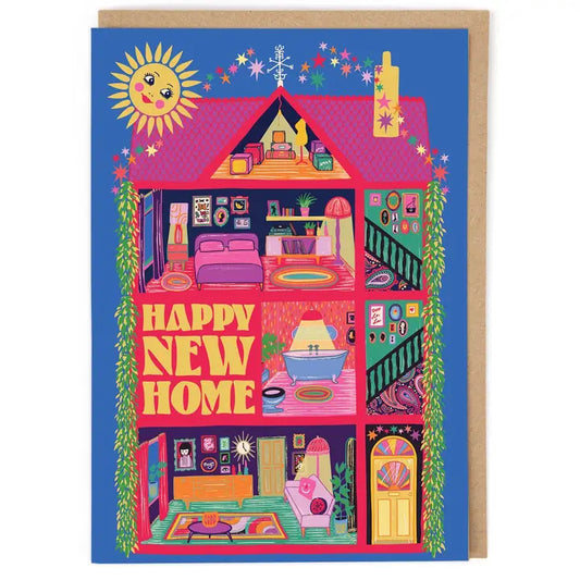 Happy New Home Greetings Card