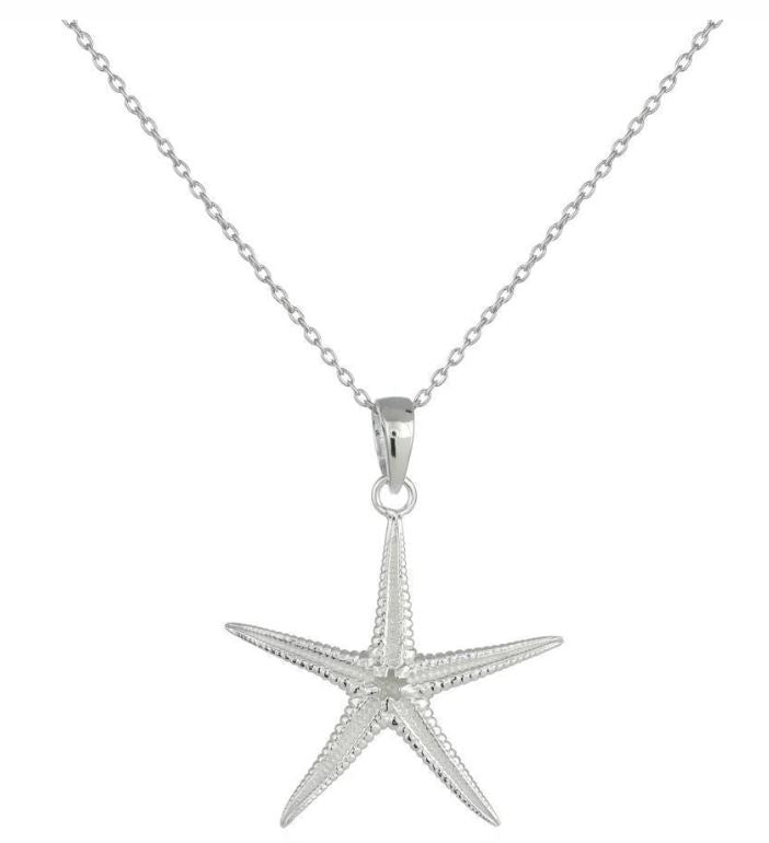 Dainty Starfish Pendant Necklace