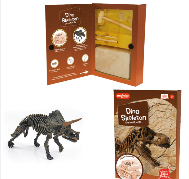 Dino Skeleton Excavation Kit