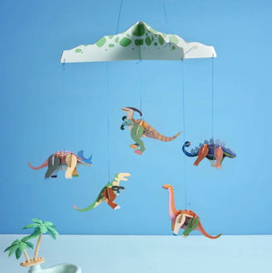 Dinosaurland Mobile 3D Hanging Mobile Kit