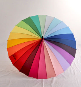 Everyday Rainbow Umbrella with Foam Handle