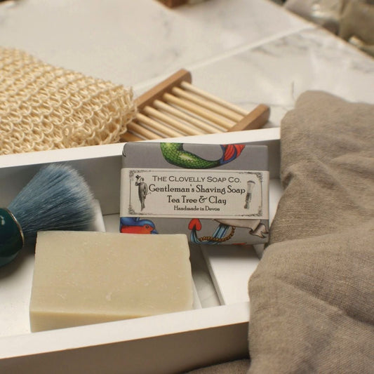 Gentleman's Shaving Soap Tea Tree & Clay