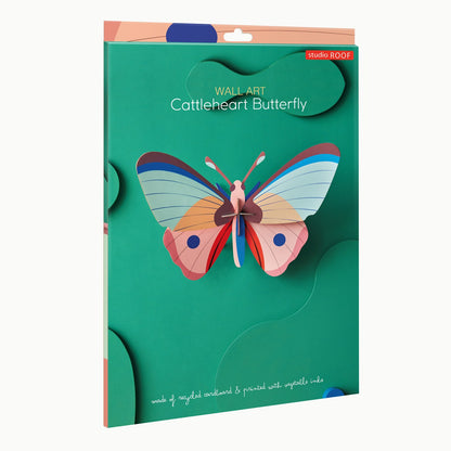 Giant Cattleheart Butterfly 3D Wall Art