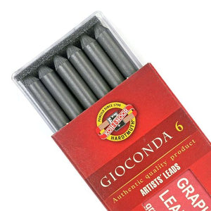 Graphite Artist's Leads 2B (pack of 6)