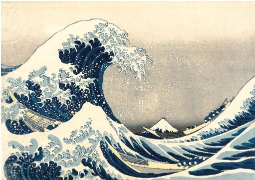Great Wave - Under The Wave of Kanagawa Card