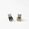 Load image into Gallery viewer, Gurrrl Power Earrings in Glass Vial - cats
