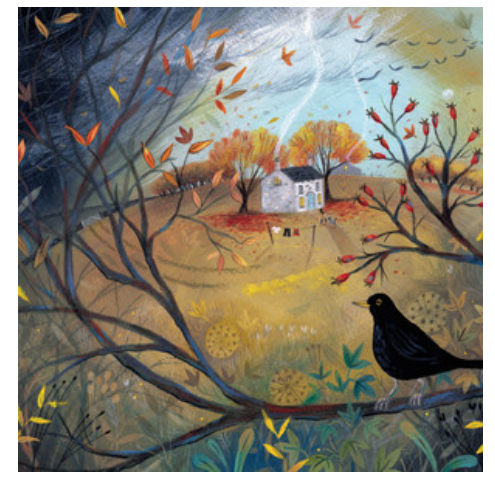 Heading Home Greetings Card