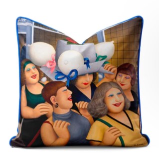 Beryl Cook 45cm Velvet Cushion Covers