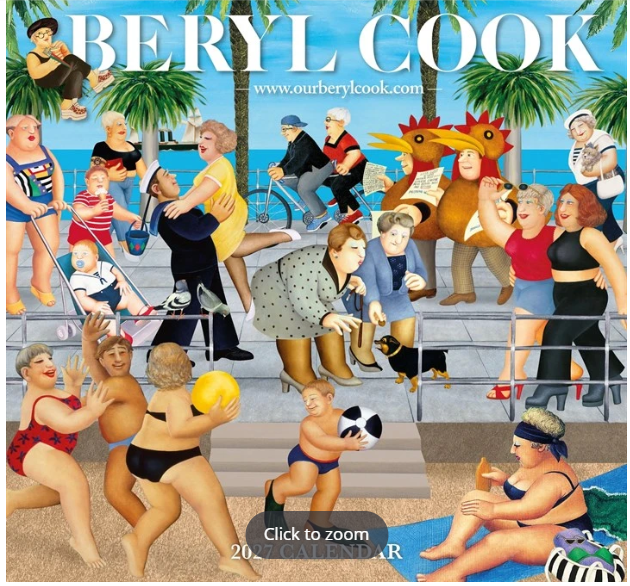 Beryl Cook Wall Calendar 2027