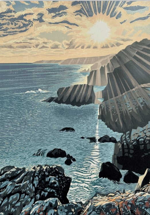 Last Light Greetings Card