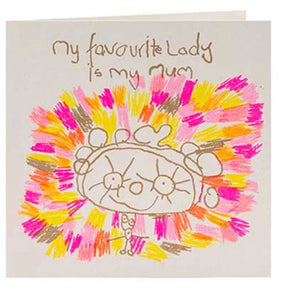 My Favourite Lady is My Mum Card