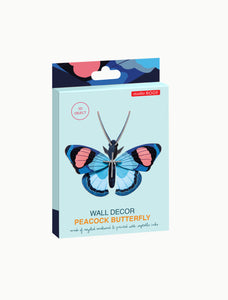 Peacock Butterfly Eco Friendly 3D Wall Art