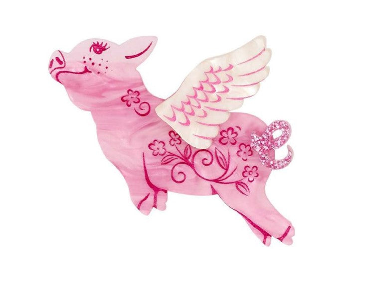 Pigs Might Fly Brooch