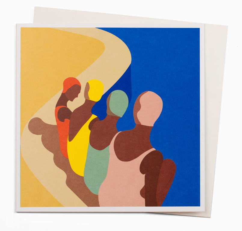 Poolside Art Card