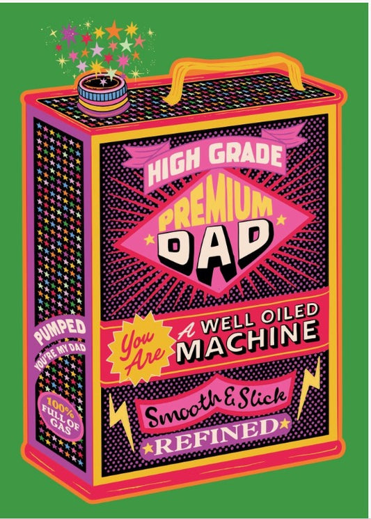 Premium Dad Greetings Card