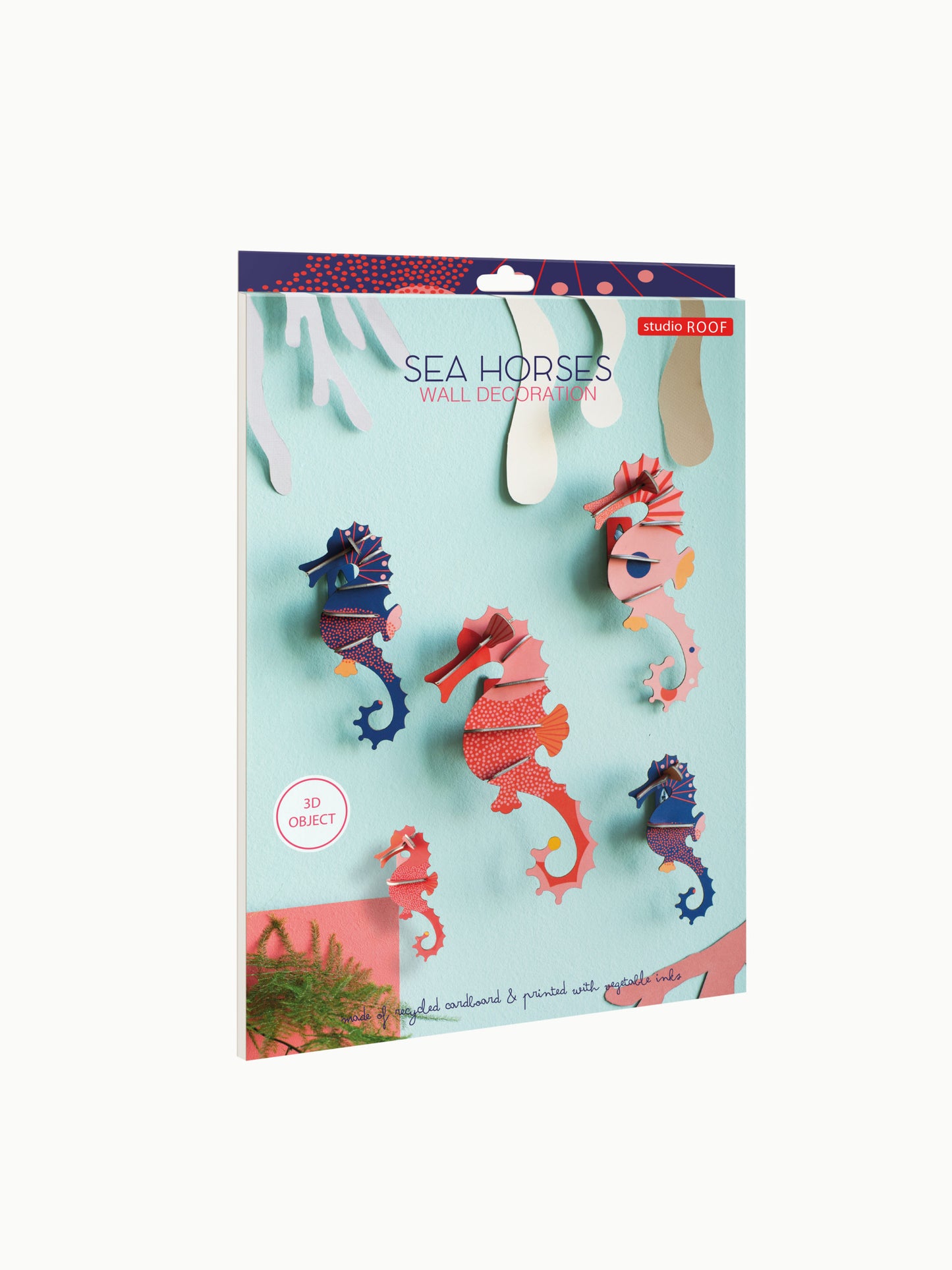 Sea Horses (Pack of 5) 3D Wall Art