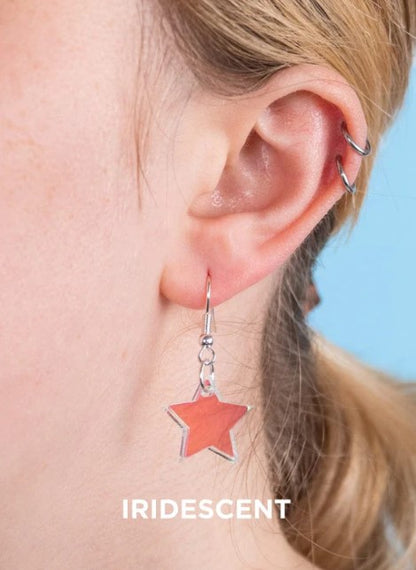 Star Charm Earrings