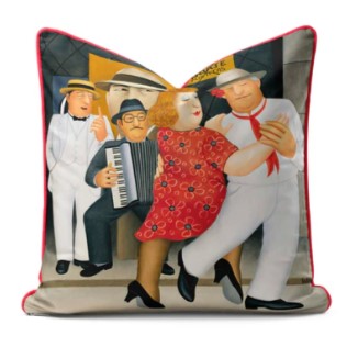 Beryl Cook 45cm Velvet Cushion Covers