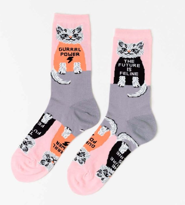 The Future Is Feline Women's Socks