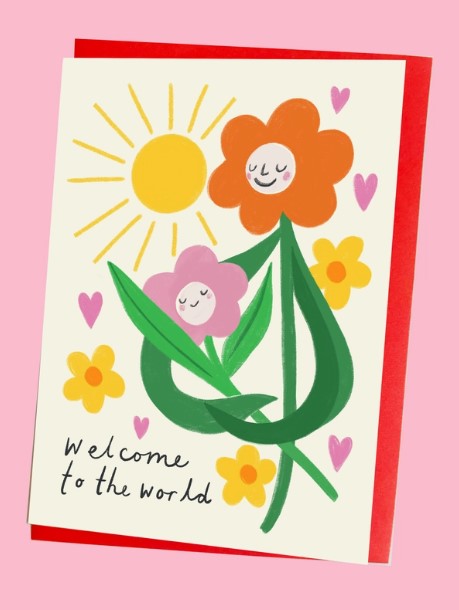 Welcome to the World Greetings Card