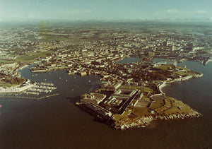 Aerial view of Plymouth