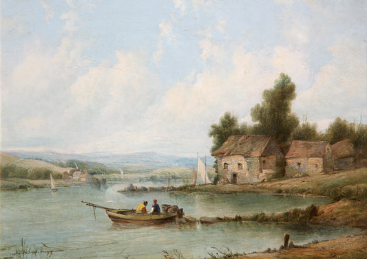 Lake Scene, Print