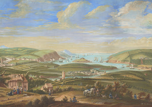 View of New Plymouth from beyond Stoke, 1680-1692