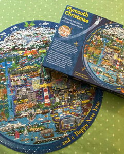 Planet Plymouth 500 Piece Jigsaw - Christmas Edition