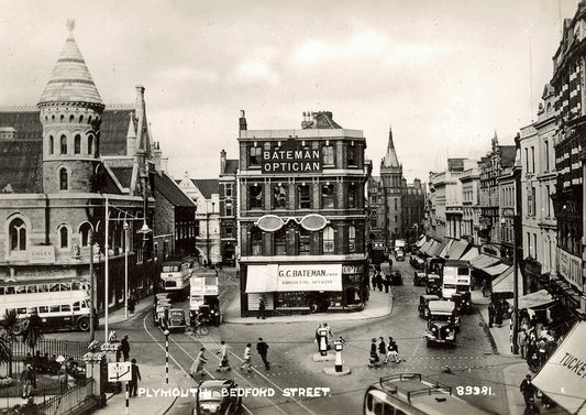 Bedford Street in the 1930s, Print