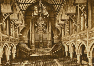 Interior Detail of Plymouth Guildhall, 1930