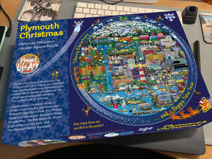 Planet Plymouth 500 Piece Jigsaw - Christmas Edition