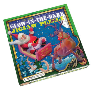 Christmas Glow In The Dark Jigsaw