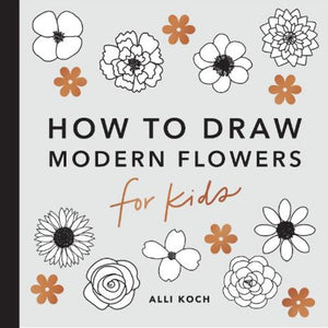How To Draw Modern Flowers