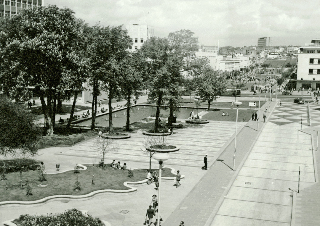 View of Armada Way in the 1970s, Print