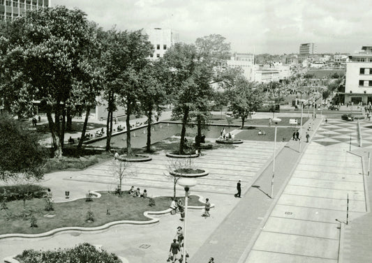 View of Armada Way in the 1970s, Print