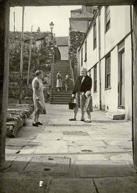 Cooksley Court on Castle Street in 1956, Print