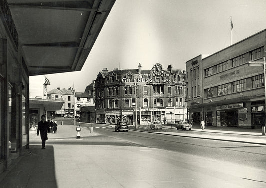 The Guinness Clock from Old Town Street in 1963, Print