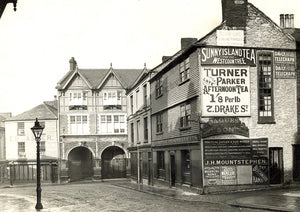 Old Town Street Corner, late 1890's, Print
