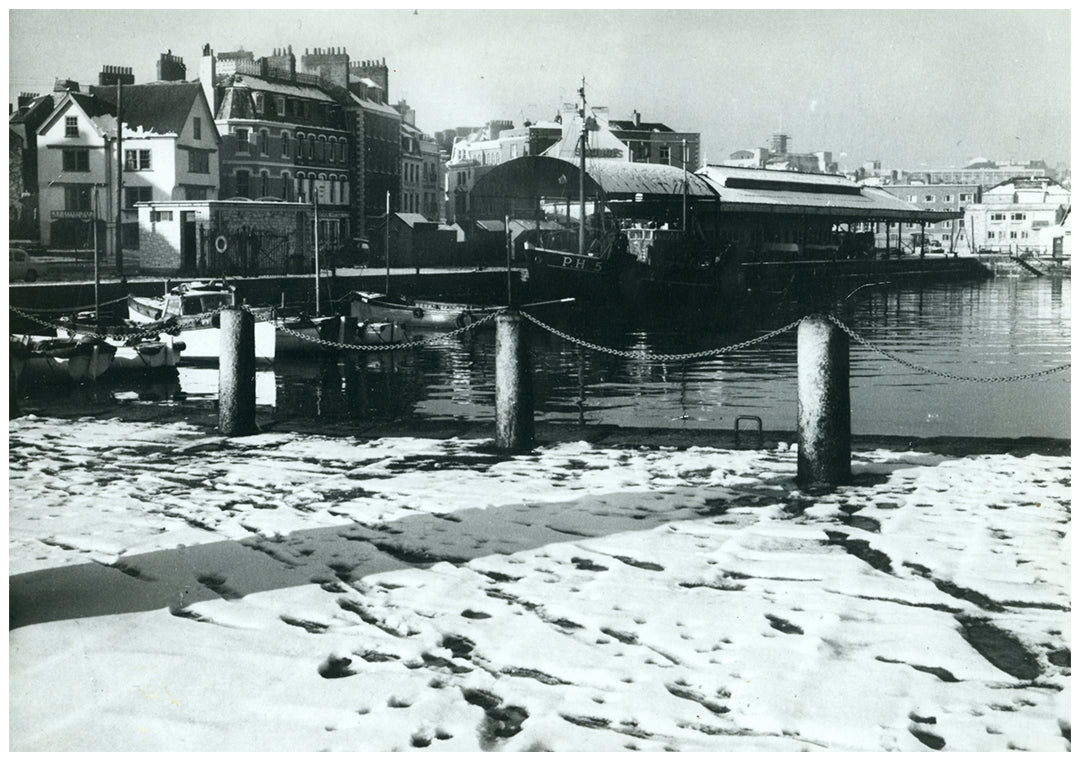 The Barbican covered in Snow, Print