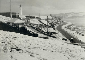 Snow Scene on Plymouth Hoe in 1937, Print