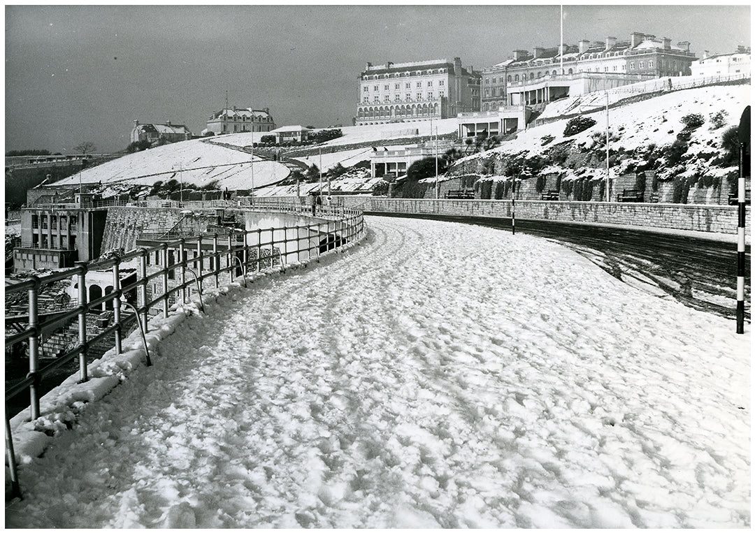 West Hoe after Snowfall, 1962, Print