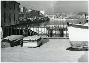 Plymouth Barbican after Snowfall