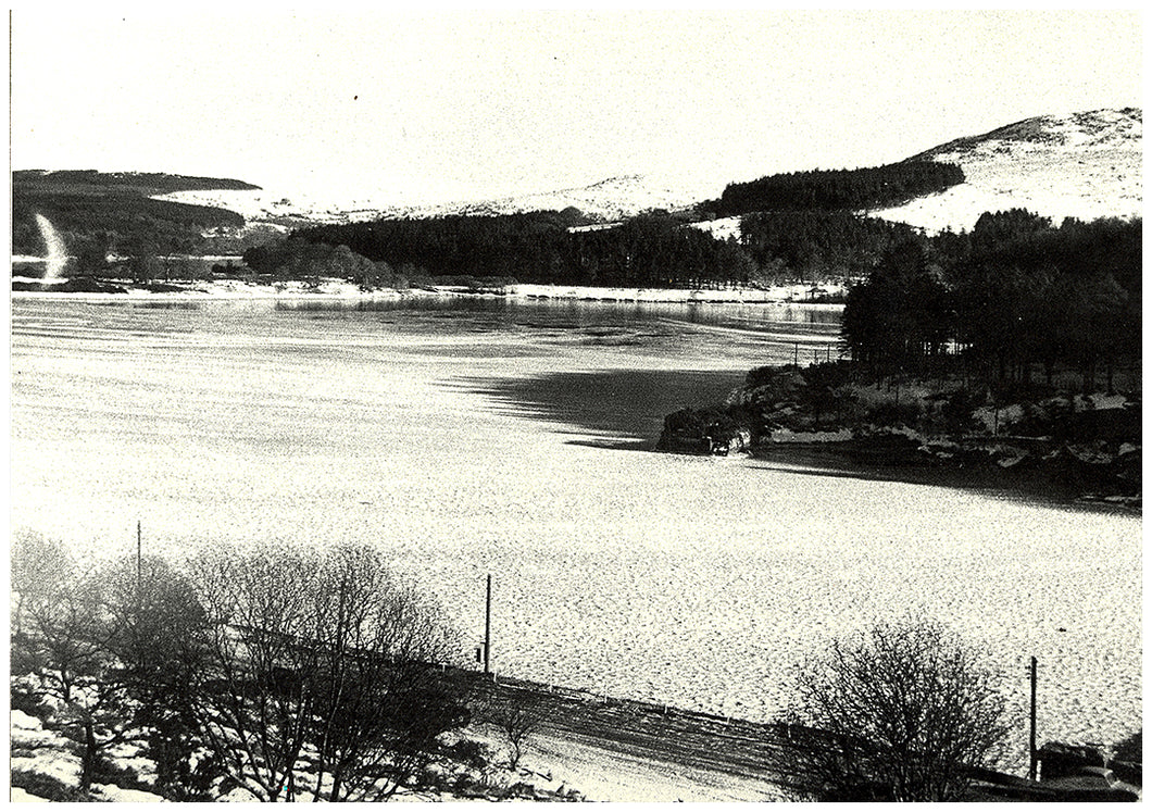 Burrator reservoir after Snowfall, Print