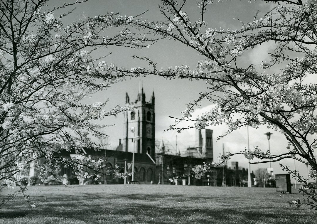 St Andrews Church in 1957, Print