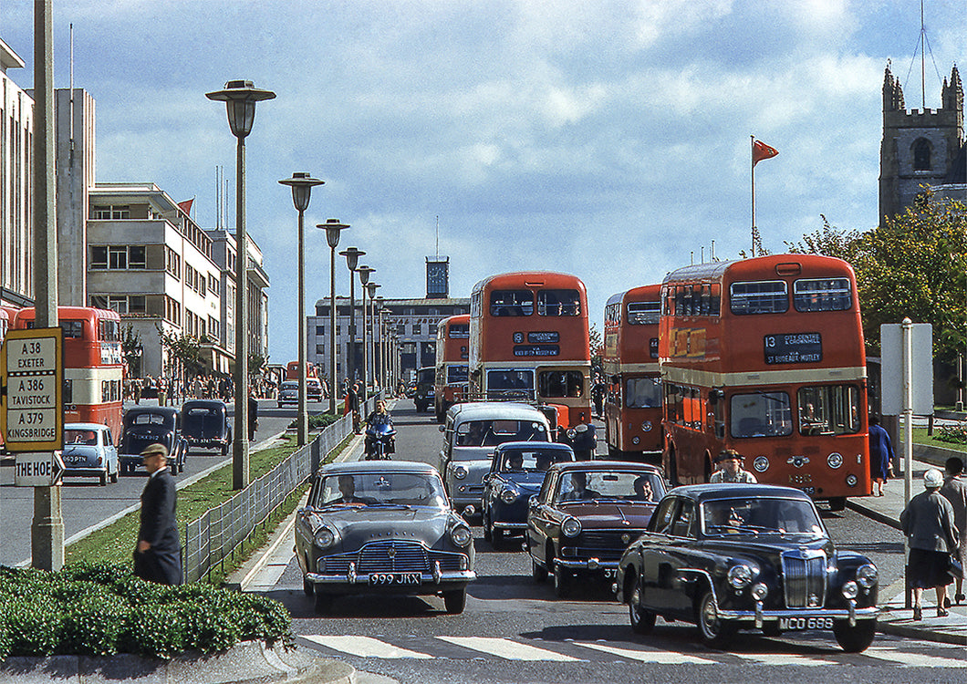 Busy Royal Parade in the 1960s
